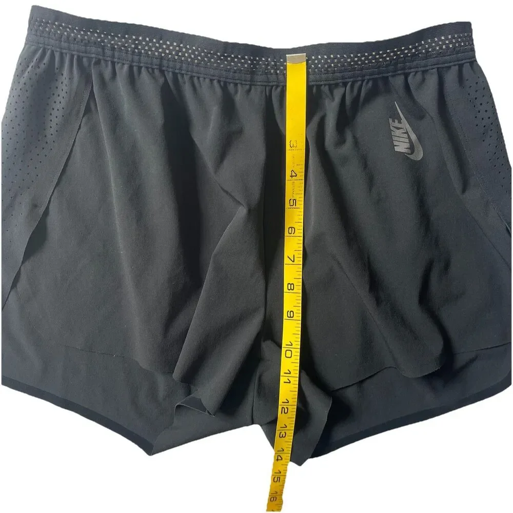 Nike Lab Shorts  Womens M Black Running Athletic Workout Training AA0087 Vents